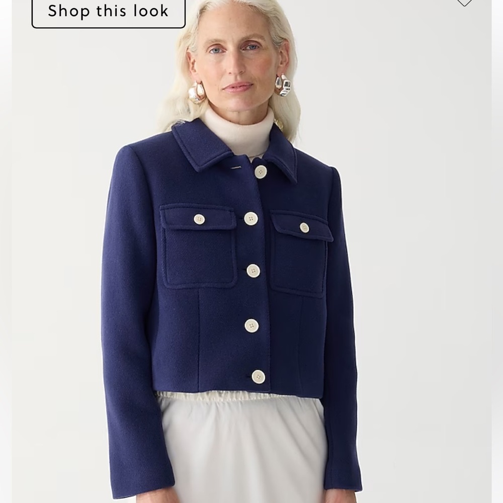 J. Crew women’s crop jacket